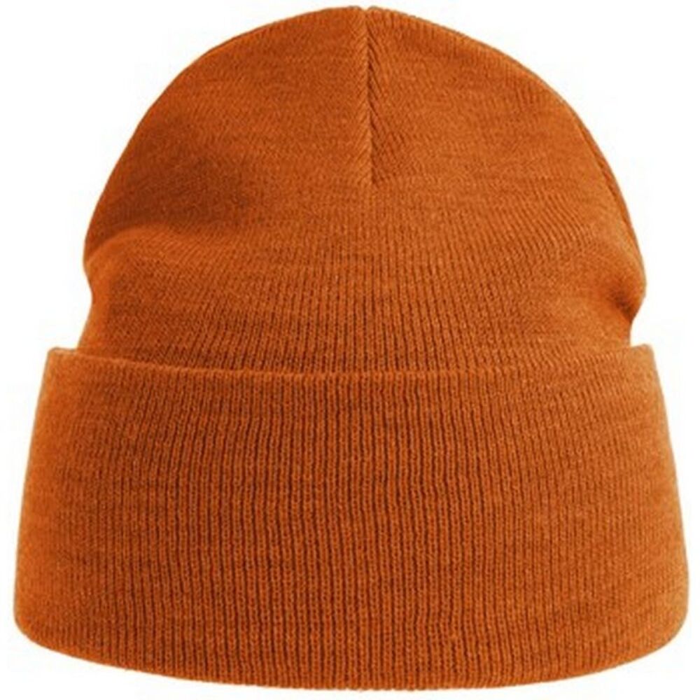 Atlantis Unisex Adult Pure Recycled Beanie / Orange
